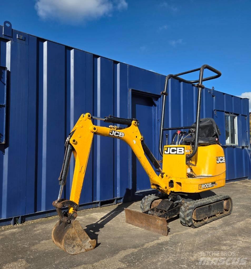 JCB 8008 CTS 3 Bkts Mini bageri <7t