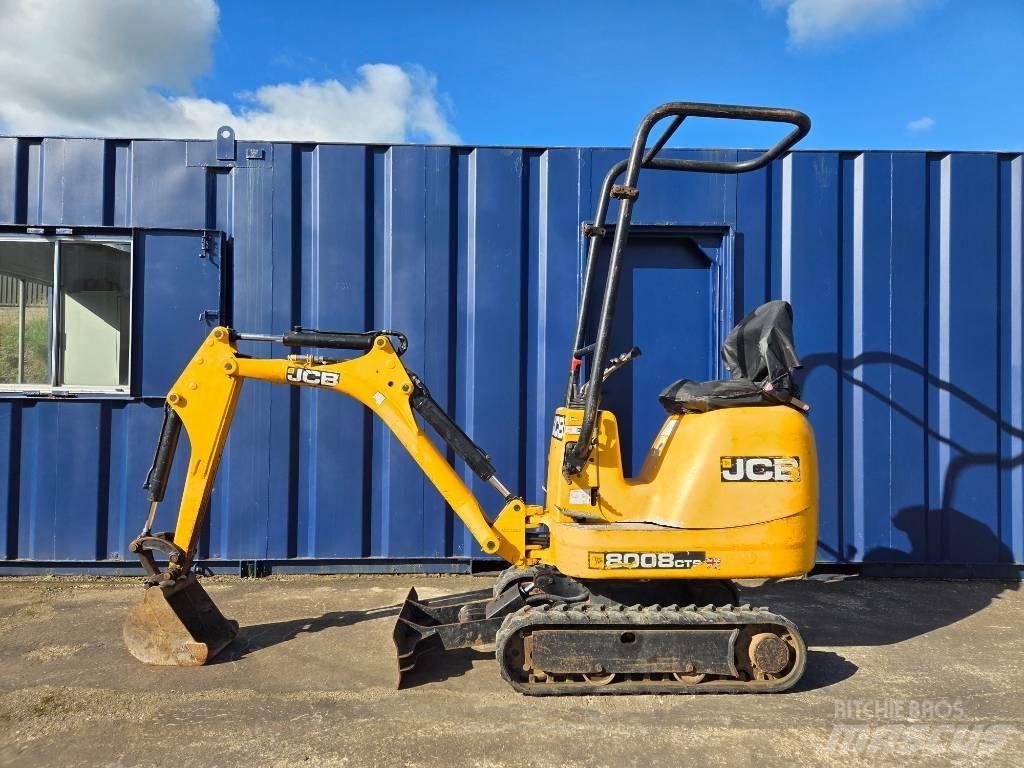 JCB 8008 CTS 3 Bkts Mini bageri <7t