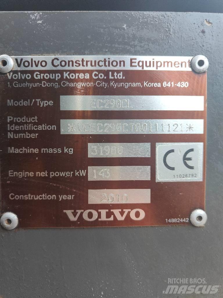 Volvo EC 290 C L Bageri gusjeničari