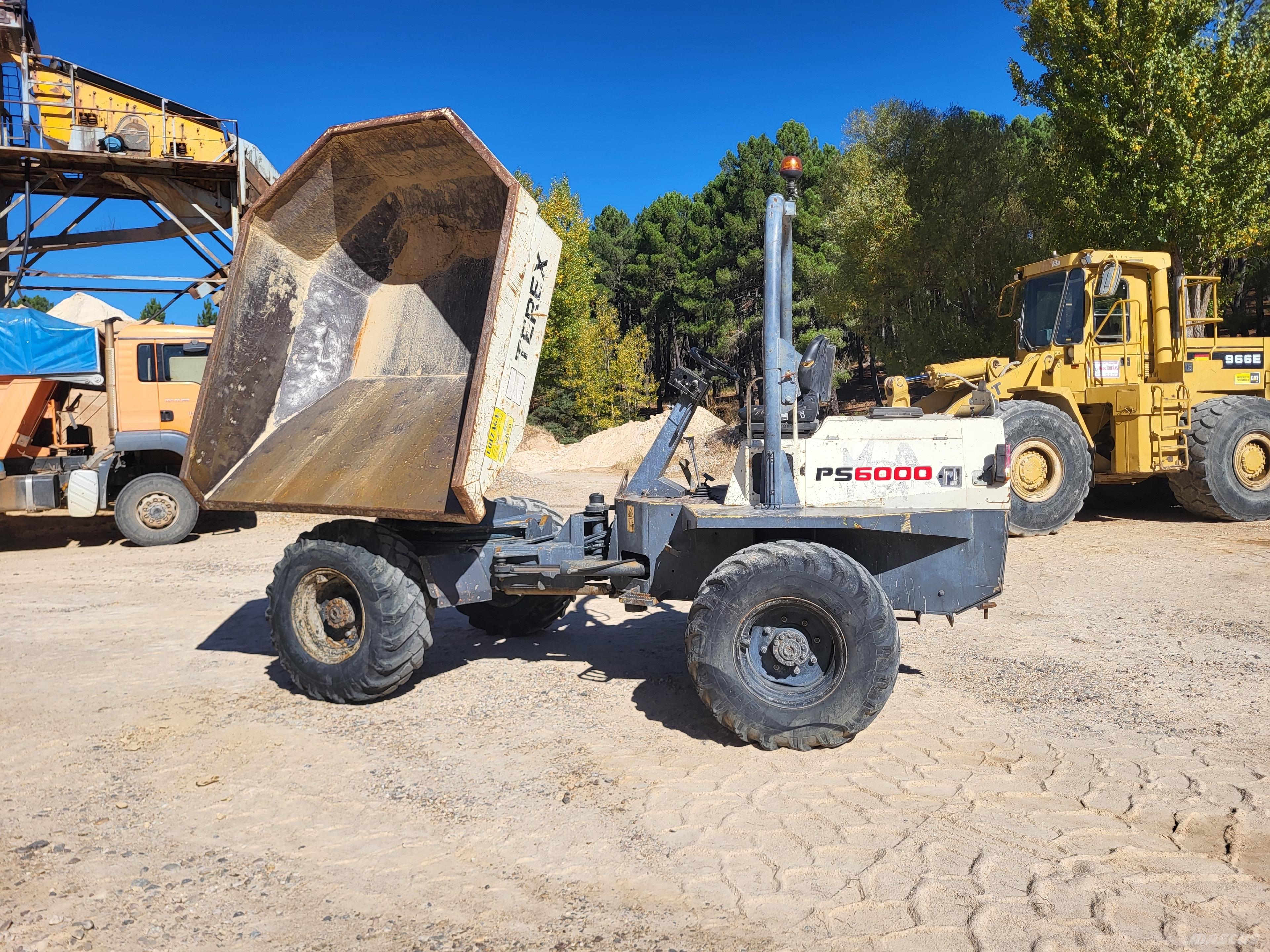  Dumper Terex Ps6000 Demperi za gradilišta