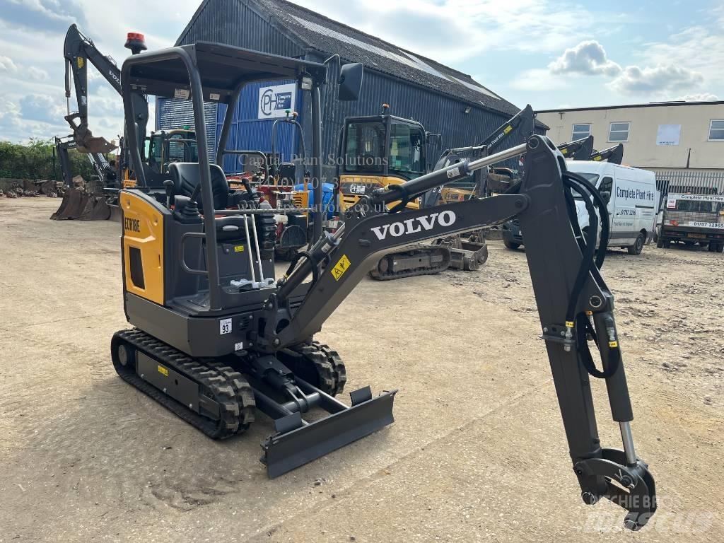 Volvo ECR 18 E Mini bageri <7t