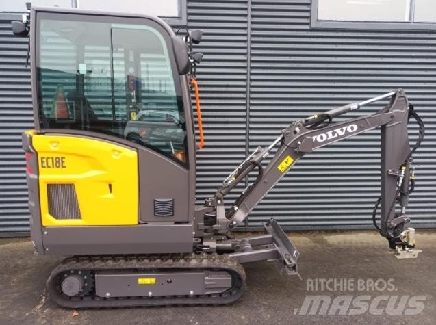 Volvo EC 18 E Mini bageri <7t