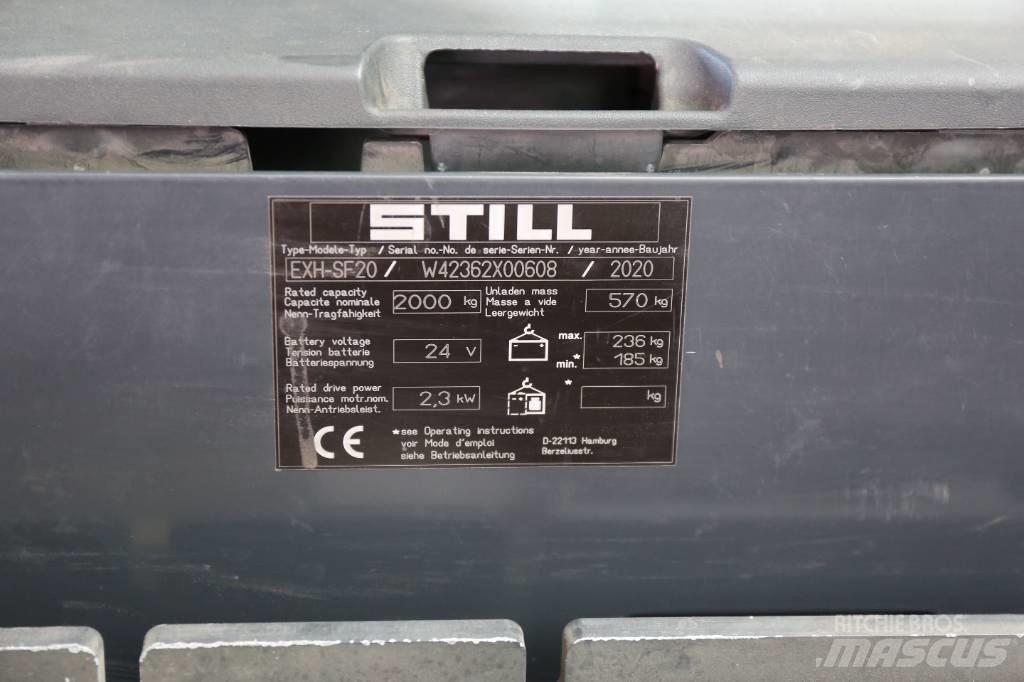 Still EXH-SF20 Nisko podizni električni viličar sa platformu