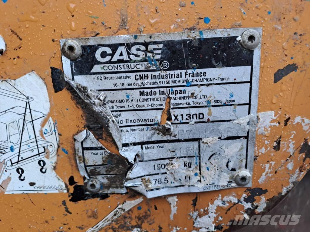 CASE CX 130 D Bageri gusjeničari