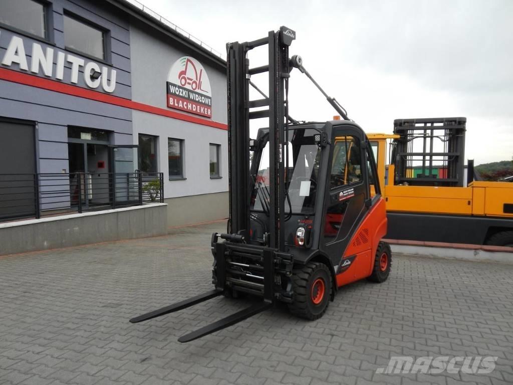Linde H25T-02 Plinski viličari