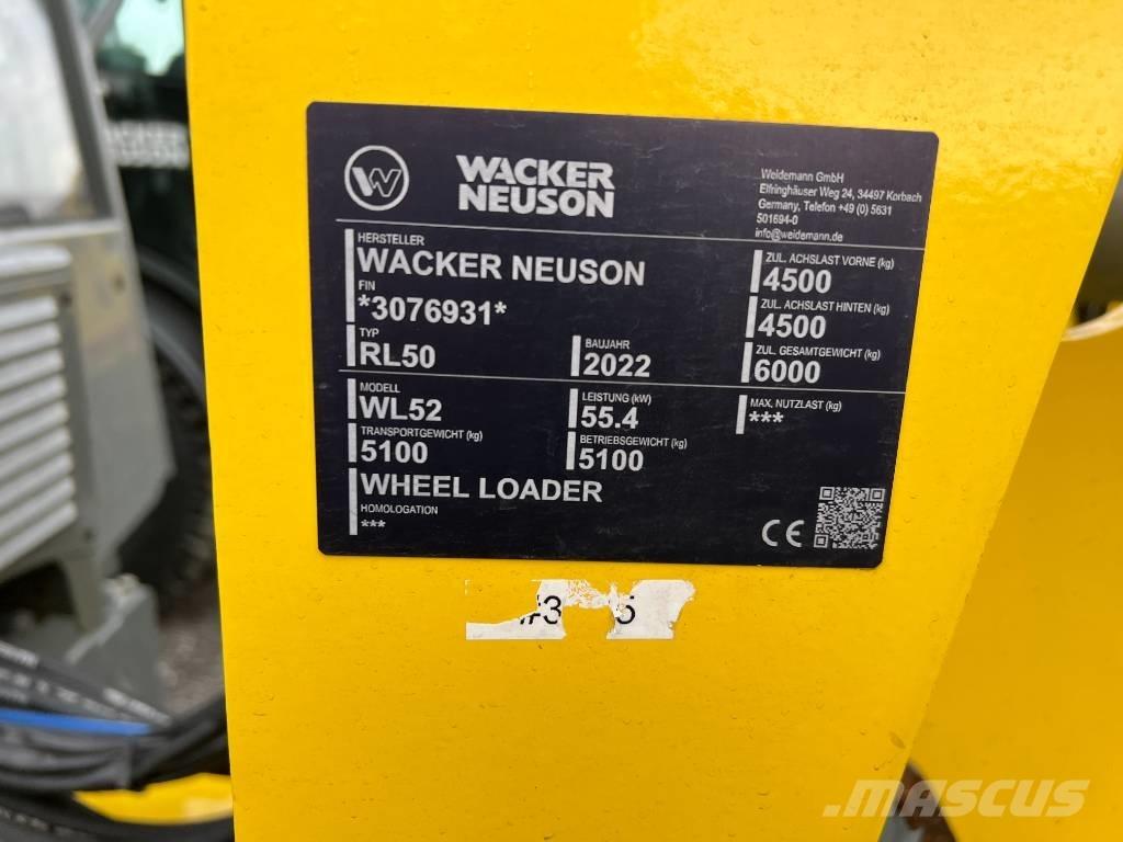 Wacker Neuson WL 52 Utovarivači na kotačima