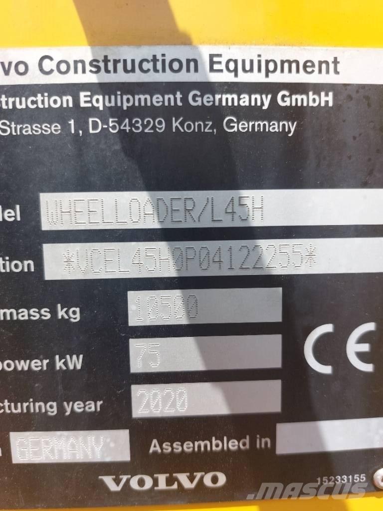 Volvo L 45 H Utovarivači na kotačima