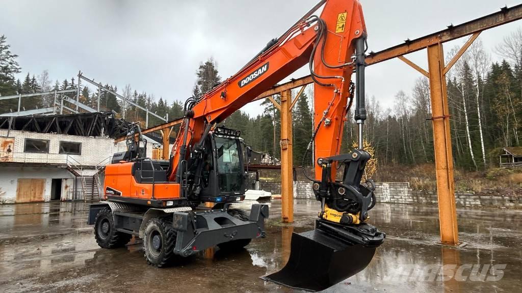 Doosan DX 170 W Bageri na kotačima