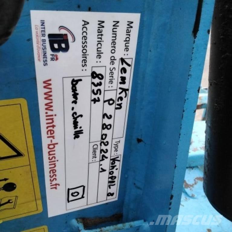 Lemken Vari-Opal 8 Plugovi okretači