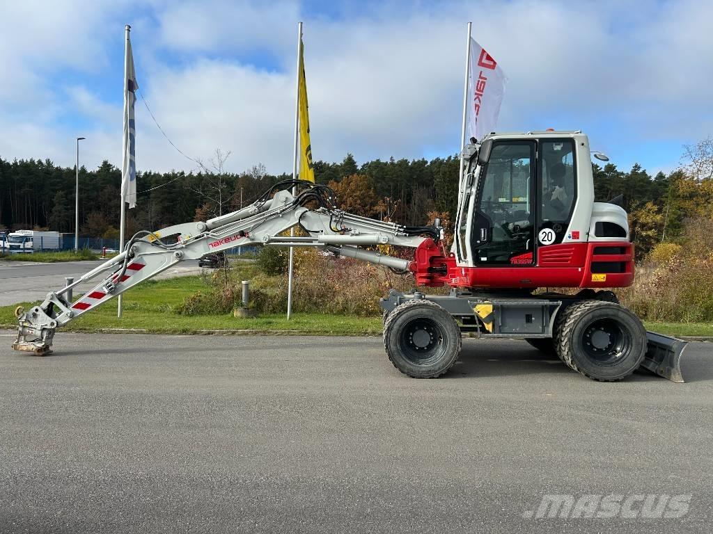 Takeuchi TB 395 W Bageri na kotačima