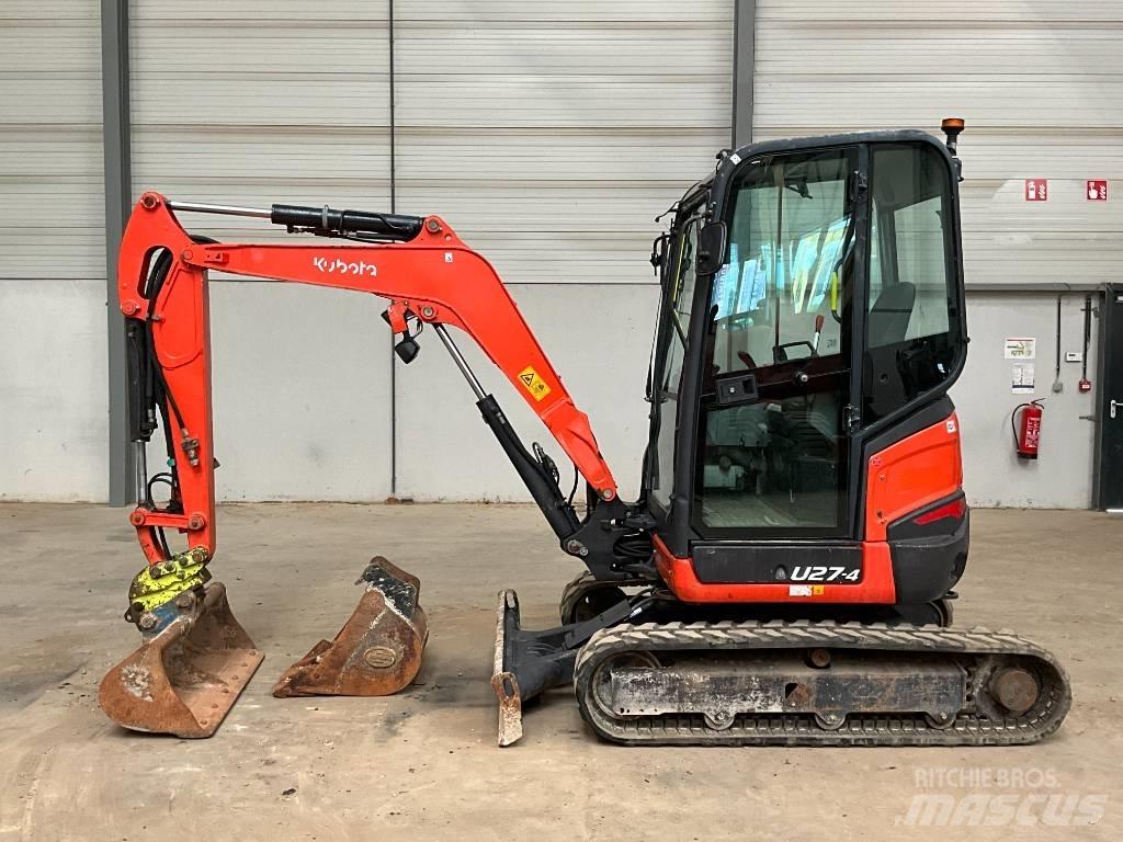 Kubota U 27-4 Mini bageri <7t
