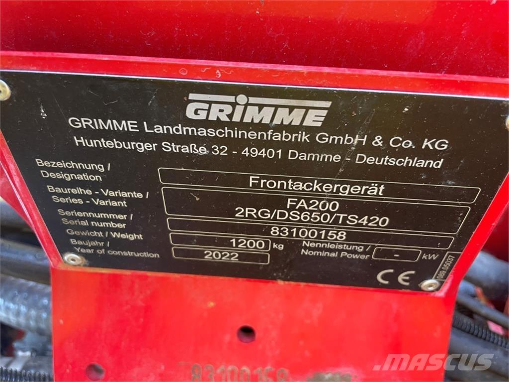 Grimme FA 200 Oprema za krumpir - Ostalo