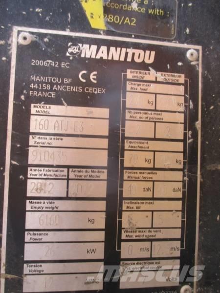 Manitou 160 ATJ Zglobne podizne platforme