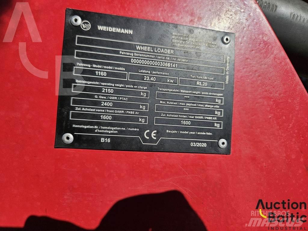 Weidemann 1160 Utovarivači na kotačima
