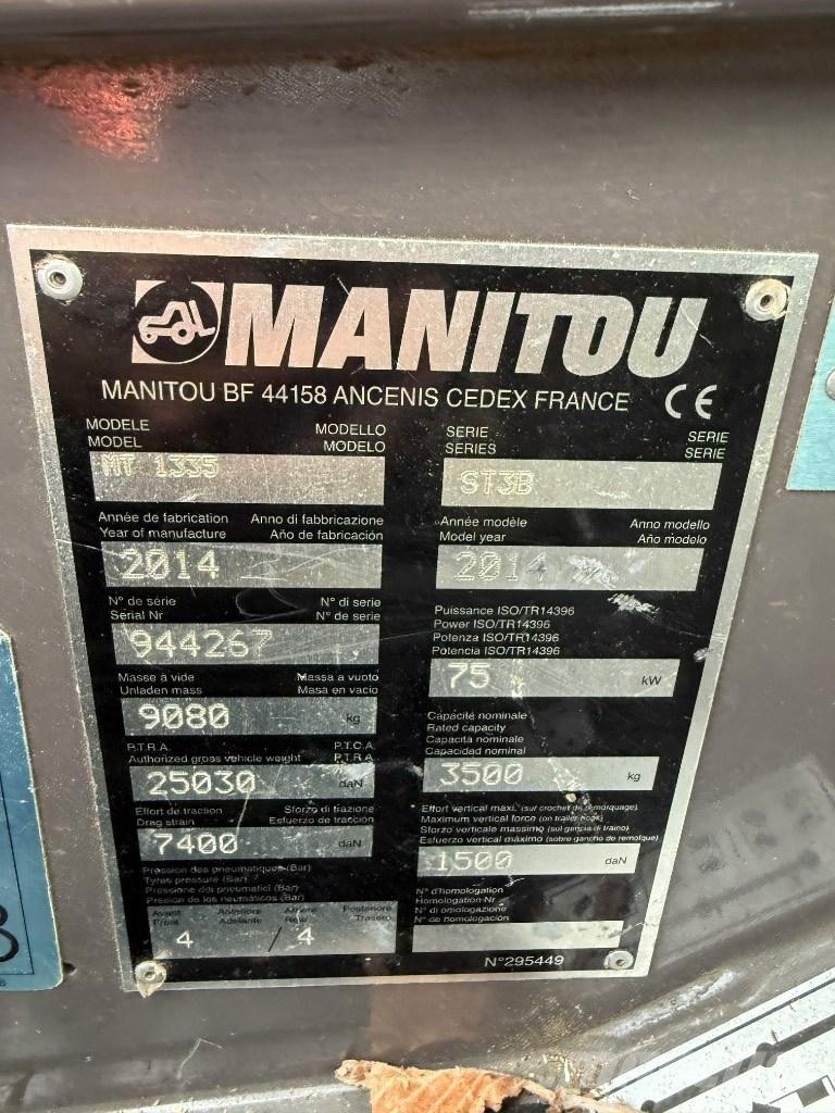 Manitou MT 1335 ST3B Teleskopski viličari