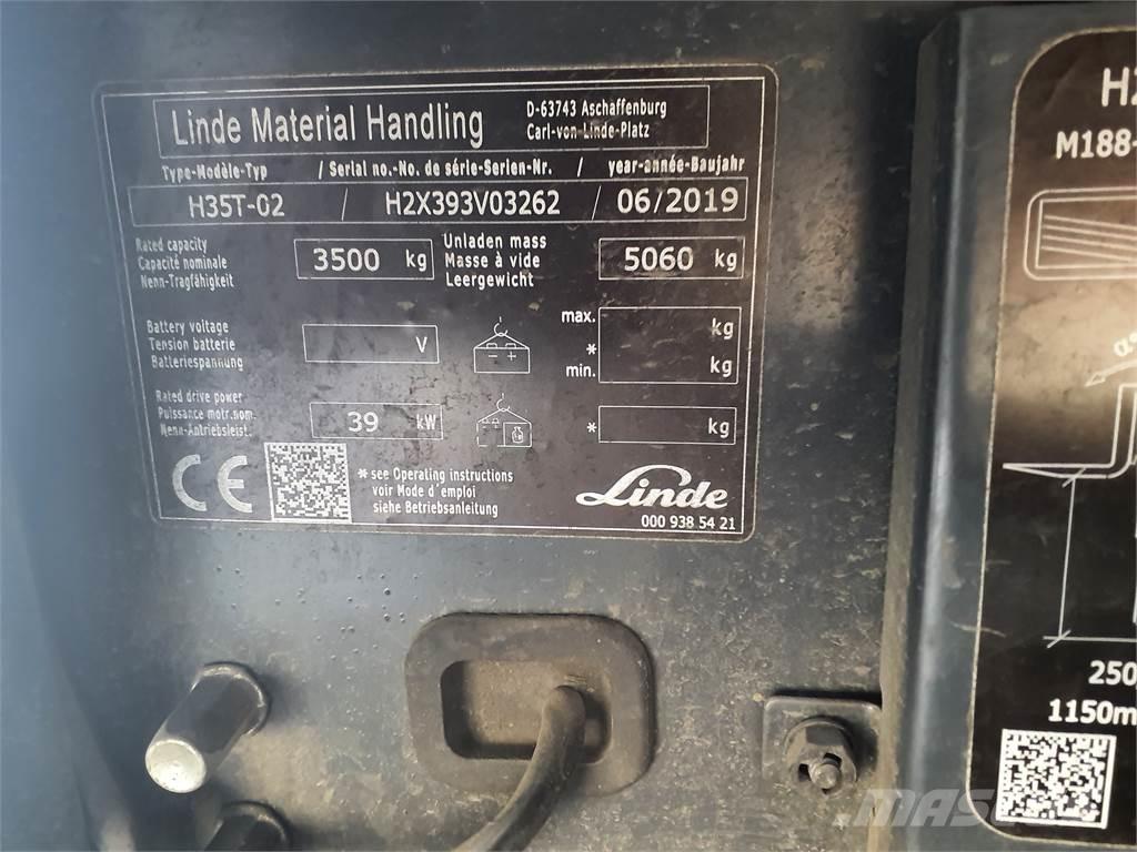 Linde H35T Plinski viličari