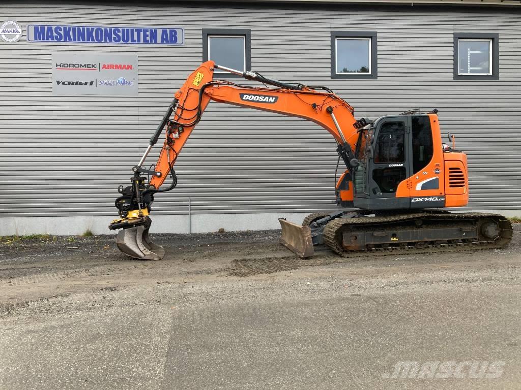 Doosan DX 140 LCR Bageri gusjeničari