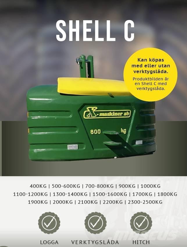  Frontx Shell C Prednji utegovi