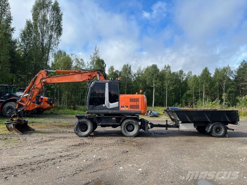 Hitachi ZX140W-3 Bageri na kotačima