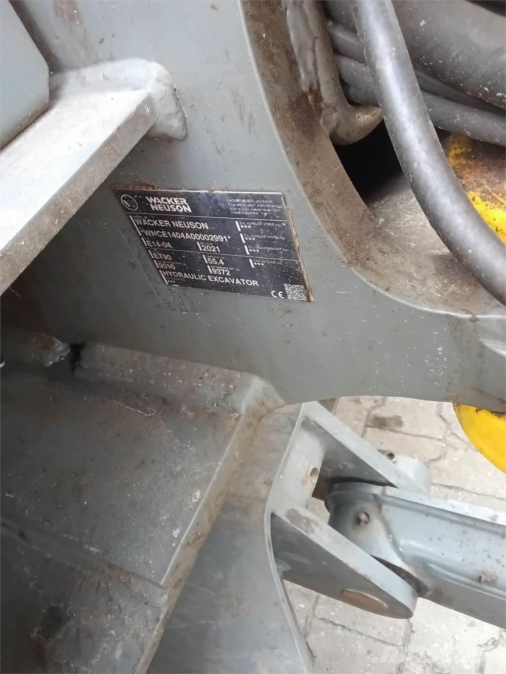 Wacker Neuson ET90 Bageri gusjeničari
