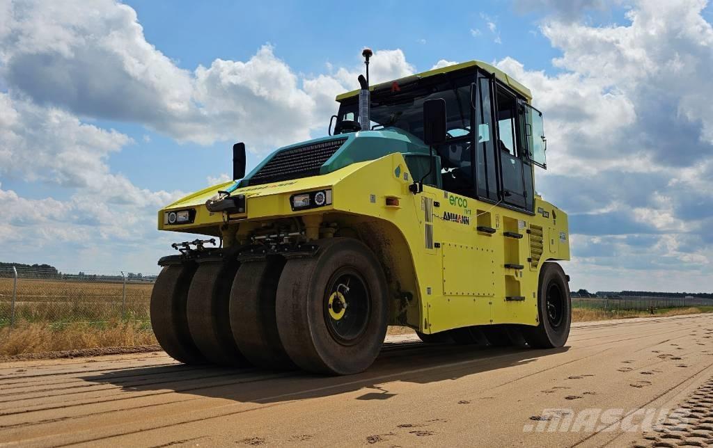 Ammann ART 240 Gumeni valjci na kotačima