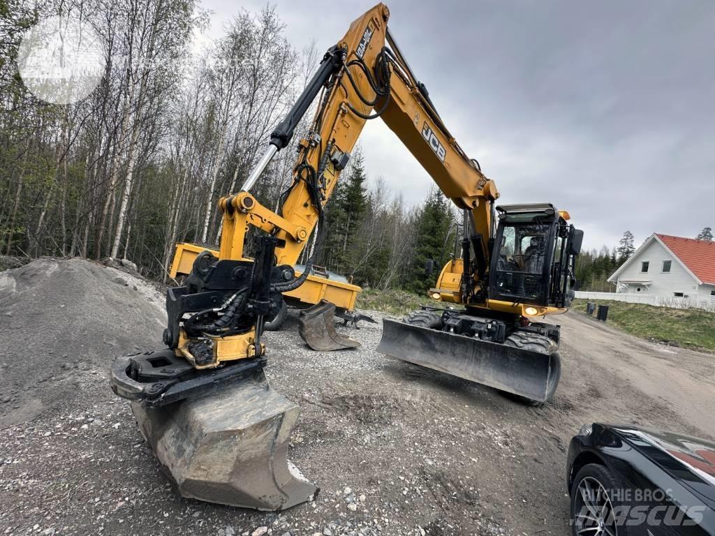 JCB JS 145 W Bageri na kotačima