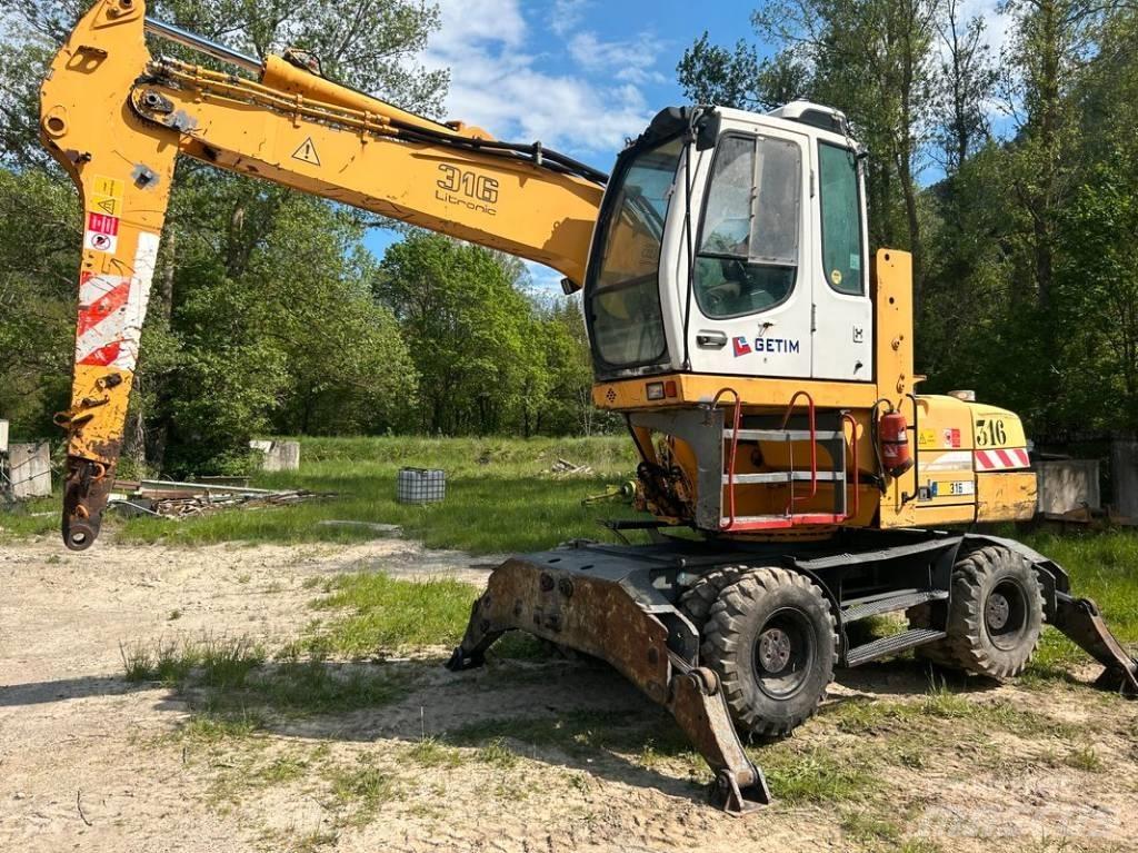 Liebherr A 316 Bageri za manipuliranje materijalom / otpadom