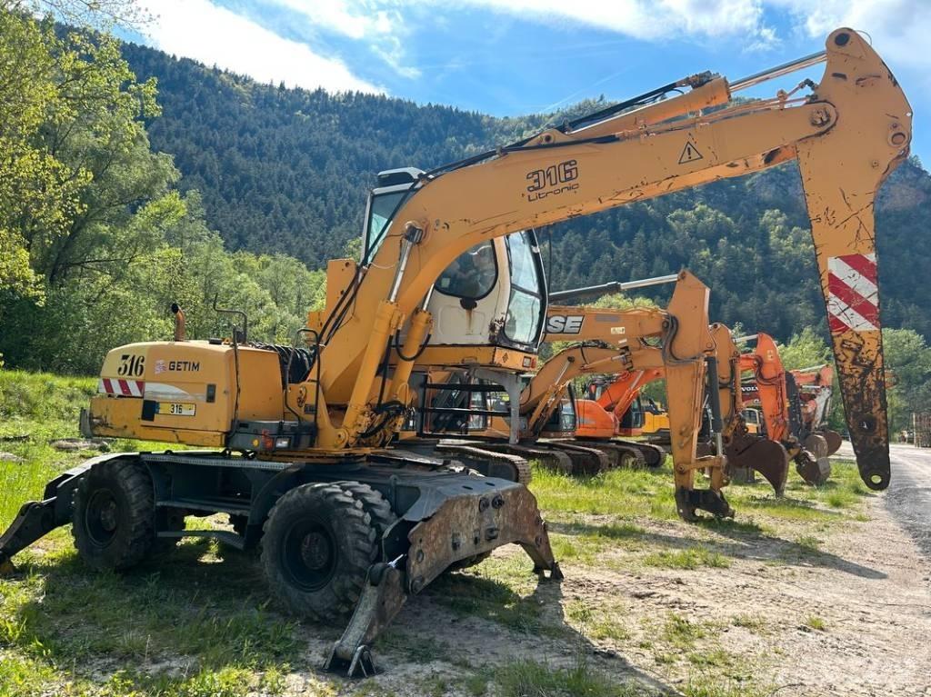 Liebherr A 316 Bageri za manipuliranje materijalom / otpadom