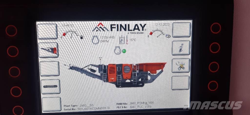 Terex Finlay J-960A Mobilne drobilice