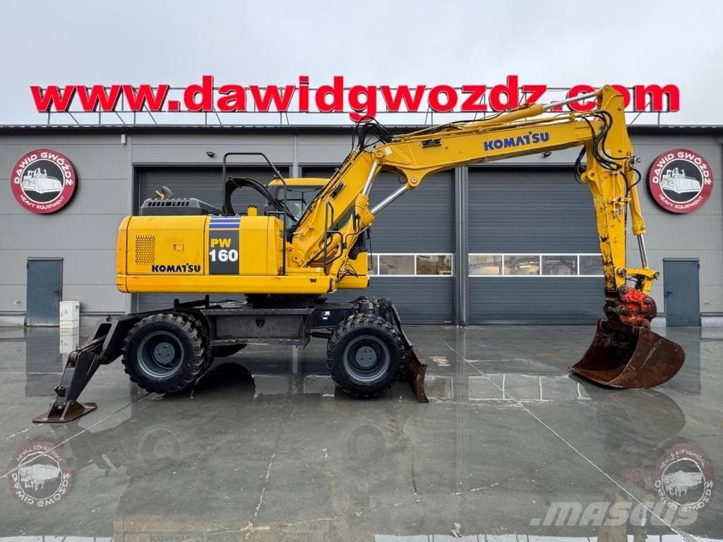 Komatsu PW 160-7E0 Bageri na kotačima