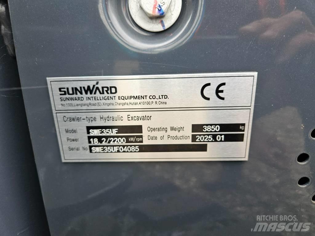 Sunward SWE 35 UF Mini bageri <7t