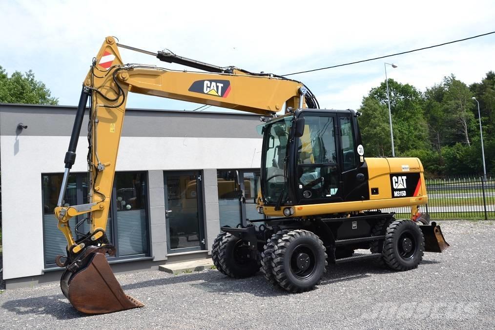 CAT M 315 D Bageri na kotačima