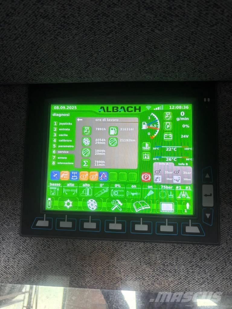 Albach Diamant 2000 Drobilice za drvo / čiperi