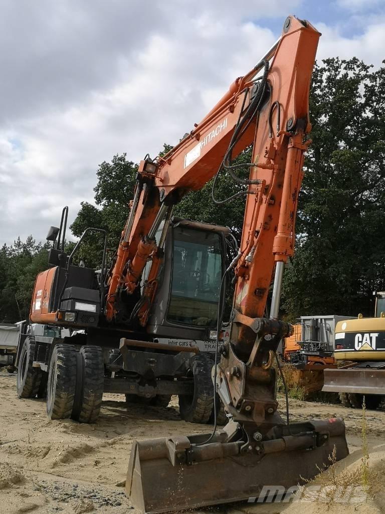 Hitachi ZX 130 W Bageri na kotačima