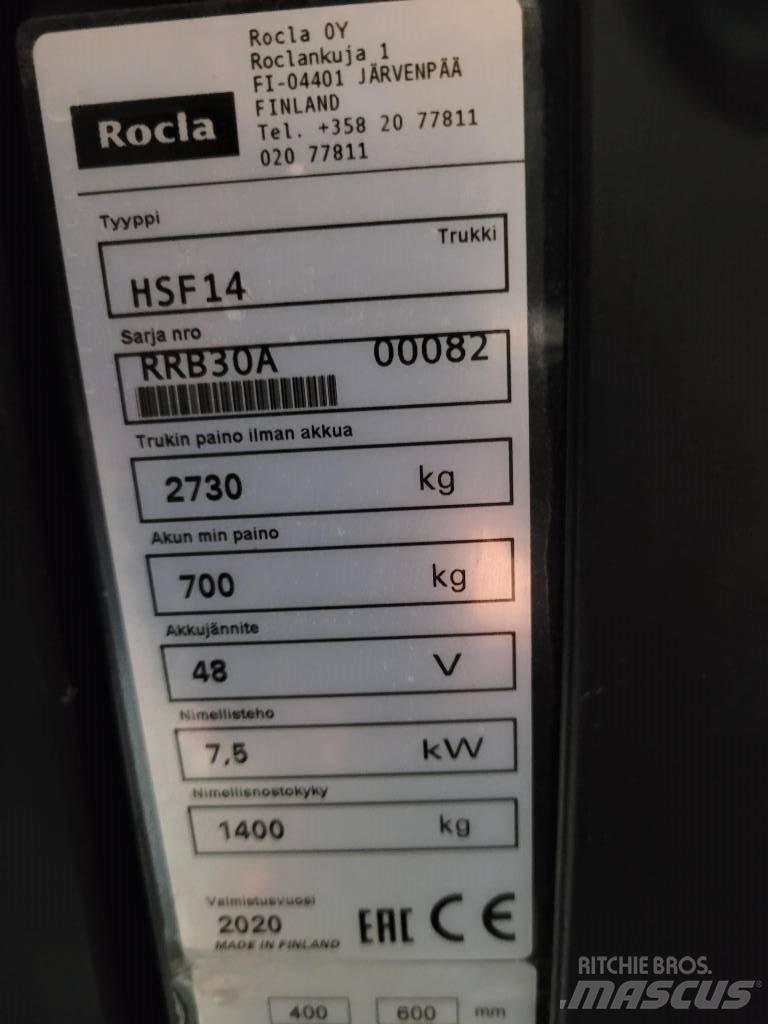 Rocla HSF14 Viličari sa pomičnim stupom
