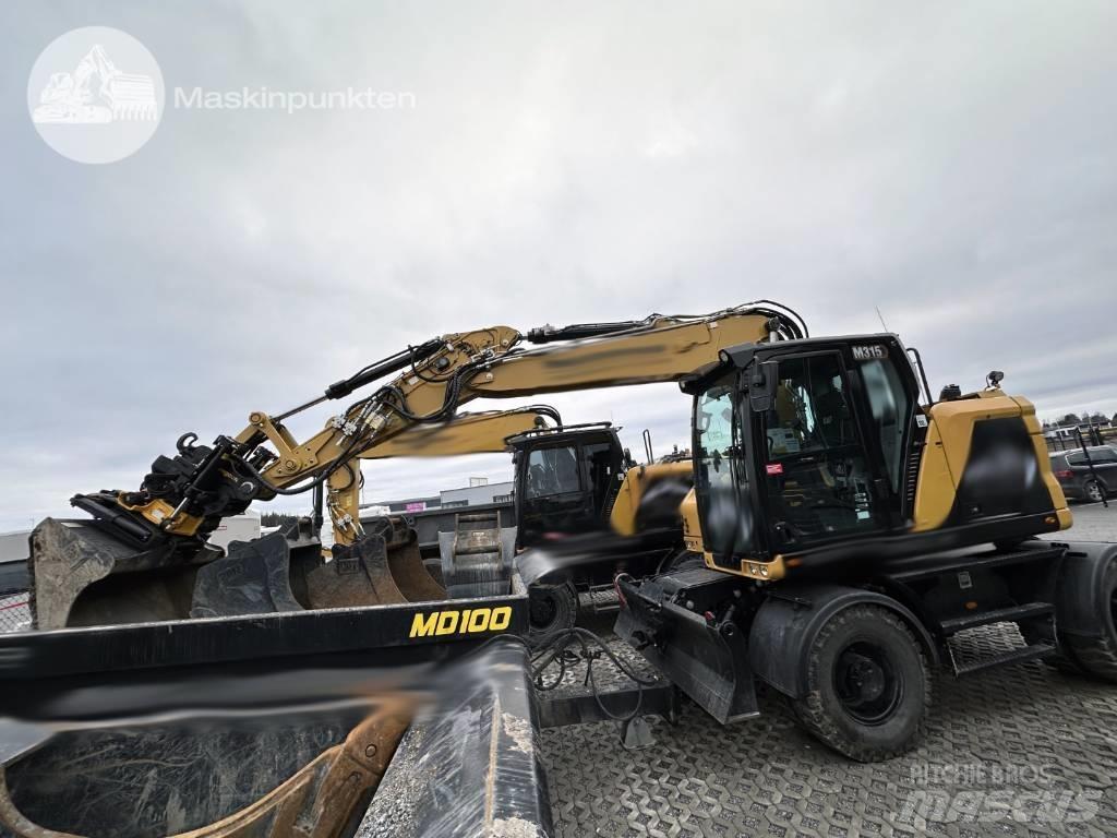 CAT M 315 Bageri na kotačima