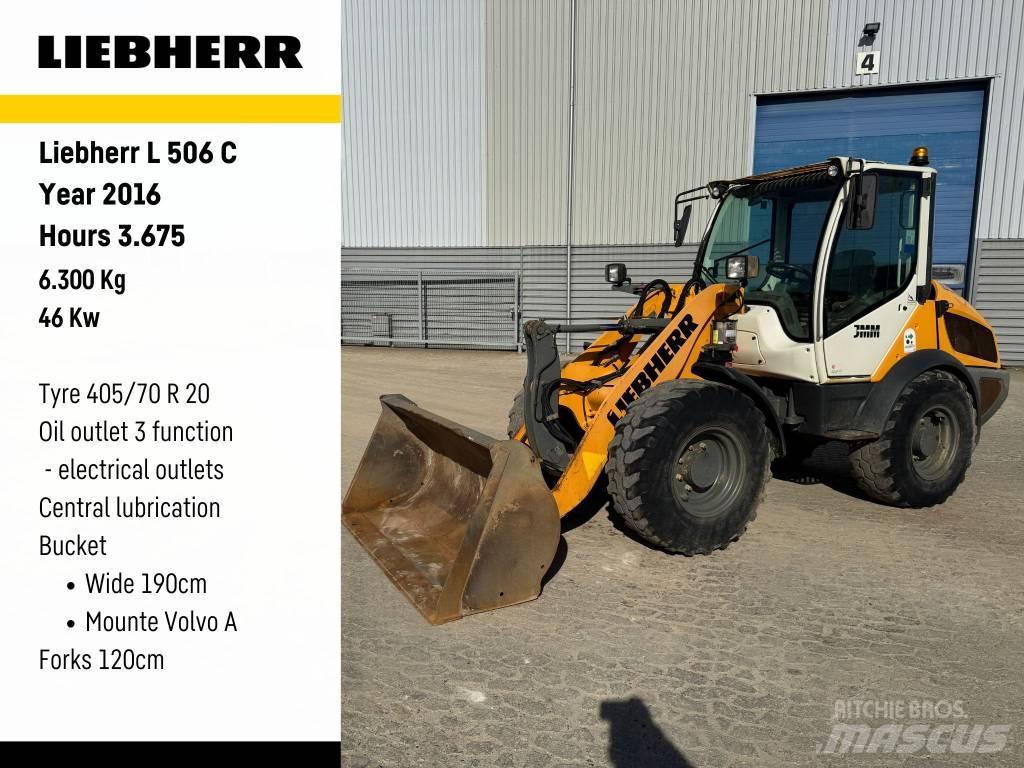 Liebherr L 506 Utovarivači na kotačima