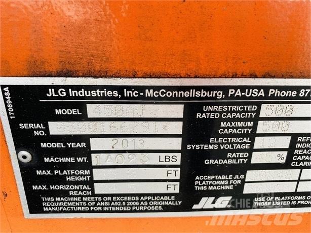 JLG 450 AJ Zglobne podizne platforme
