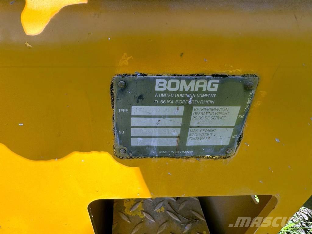 Bomag BW 120 AD-3 Valjci sa dvojnim bubnjem