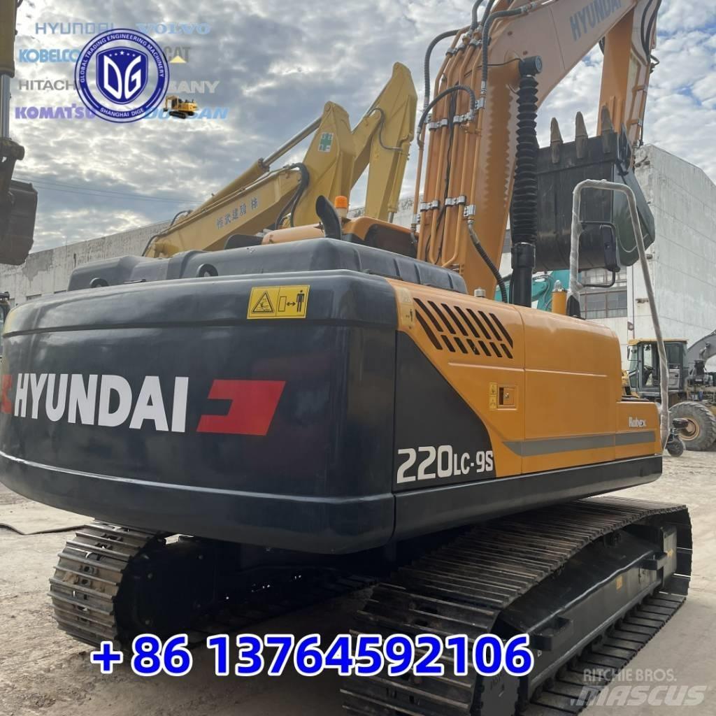 Hyundai 220lc-9 Bageri gusjeničari