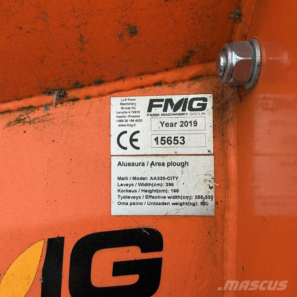 FMG AA330-CITY Sniježne daske i  plugovi
