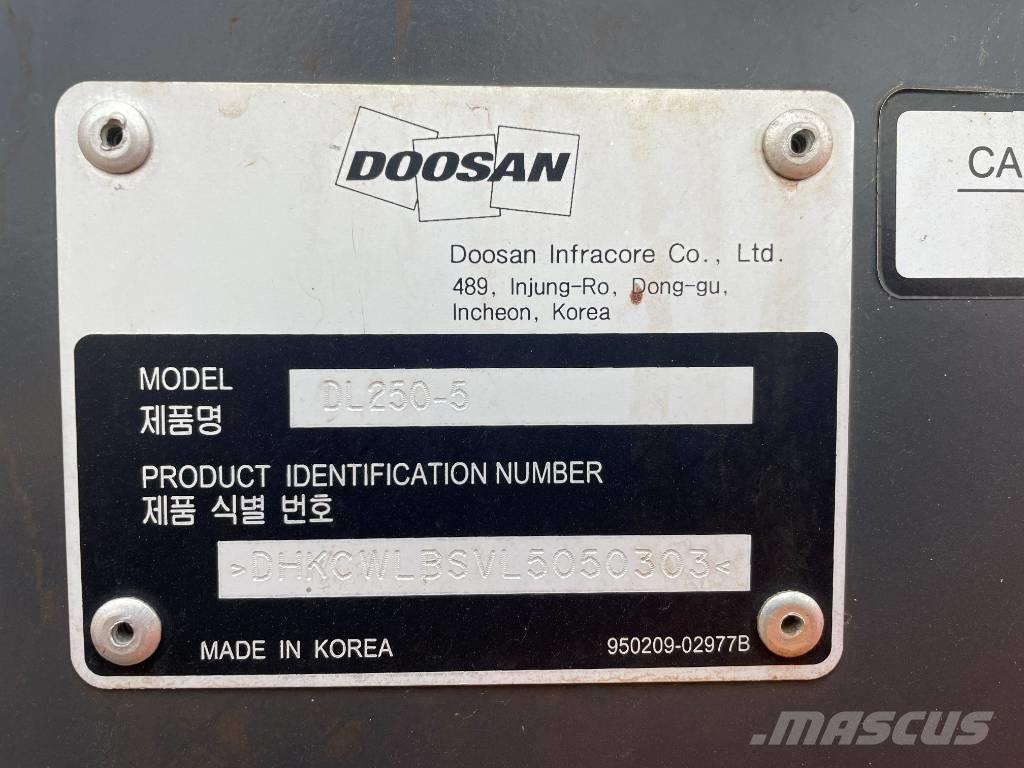 Doosan DL 250 Utovarivači na kotačima
