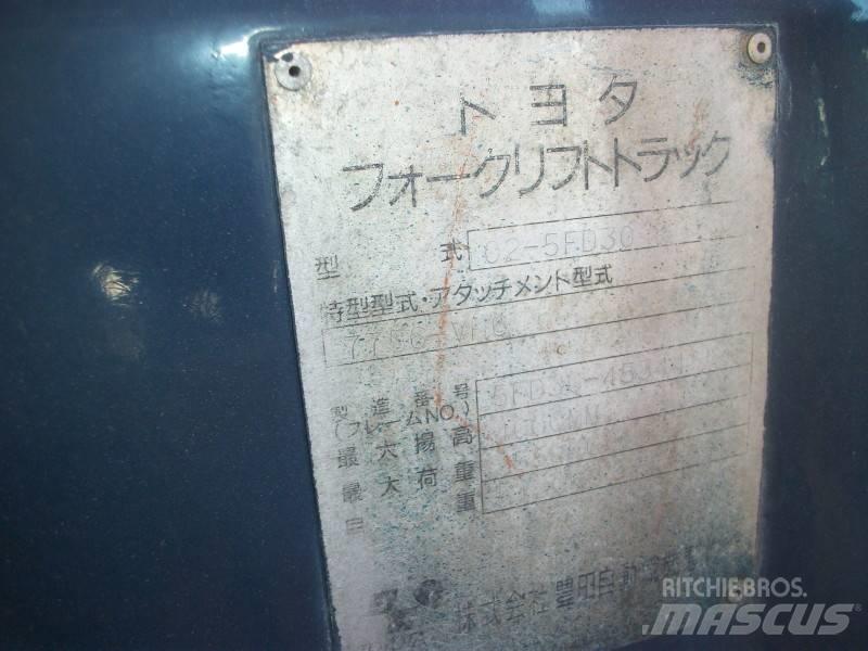Toyota 5 FD 30 Dizelski viličari