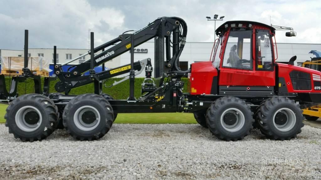 Komatsu 875 Forvarderi