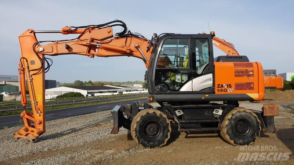Hitachi ZX140W-5B Bageri na kotačima