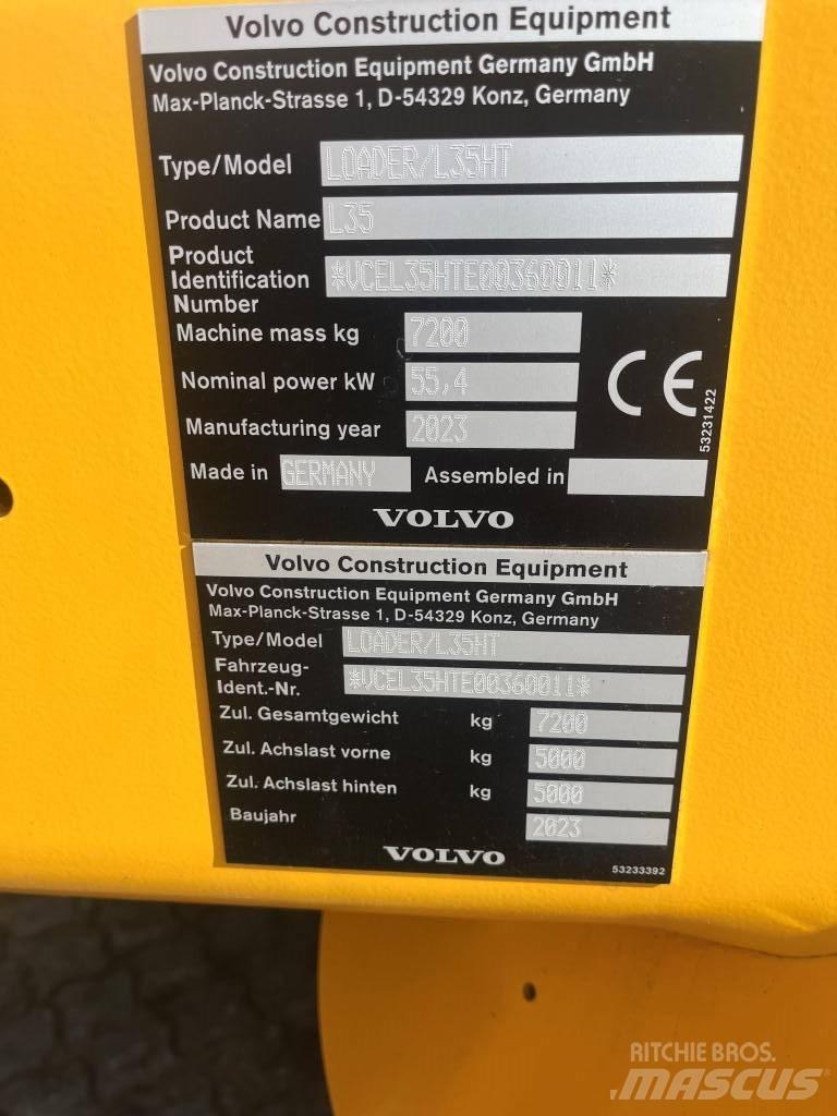 Volvo L35H Utovarivači na kotačima