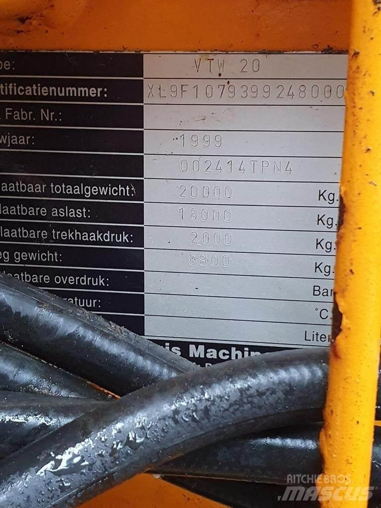 Veenhuis VTW 20 Rasipači gnojiva