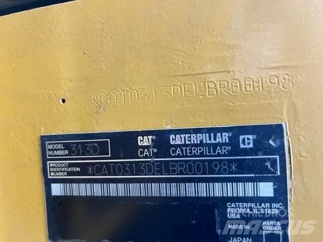 CAT 313 D Bageri gusjeničari
