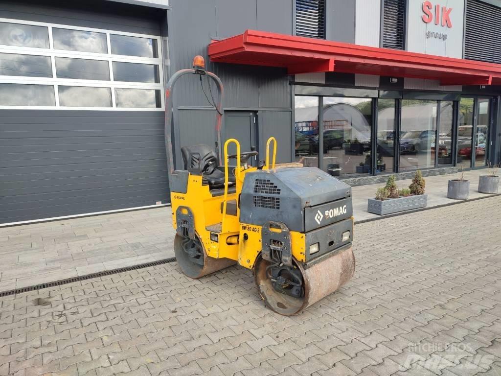 Bomag BW 80 AD-2 Valjci sa dvojnim bubnjem