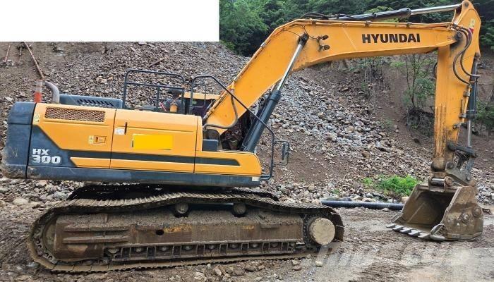Hyundai HX 300 Bageri gusjeničari